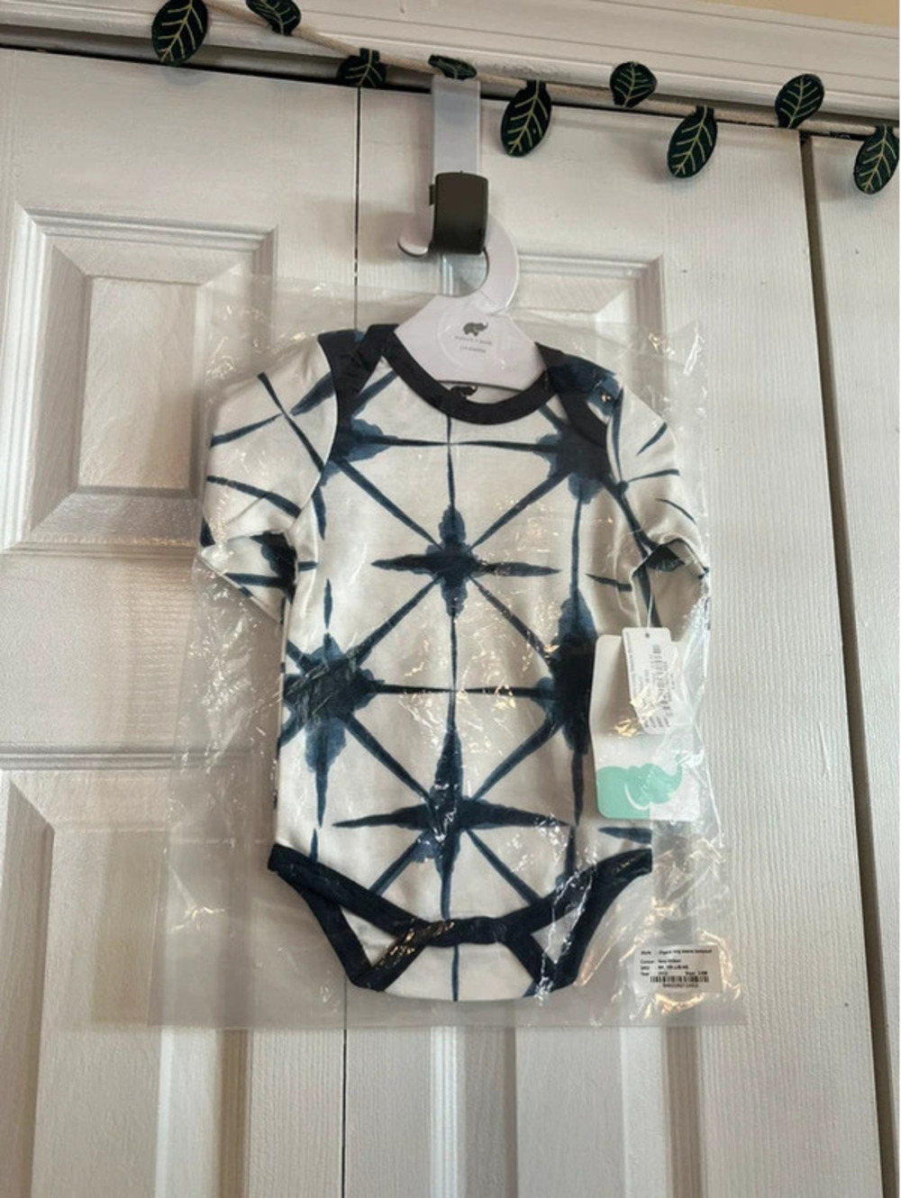 Monica and Andy long sleeve onesie, NEW